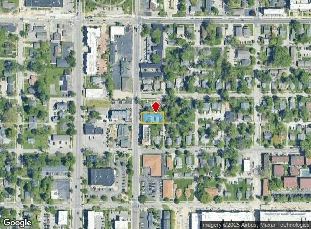  1116 N Walnut St, Bloomington, IN Parcel Map