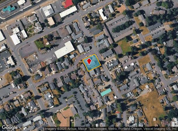 291 S Knott St, Canby, OR Parcel Map