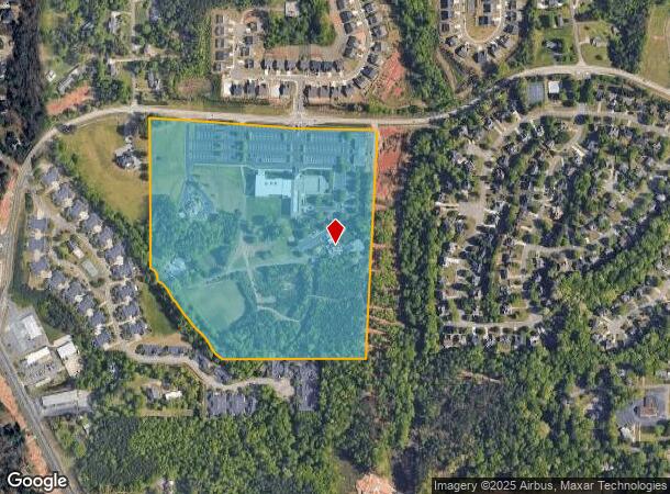 1595 Sawnee Dr, Cumming, GA Parcel Map