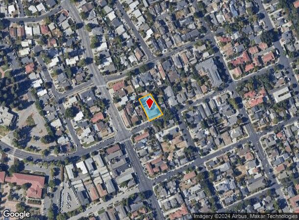  1231 Warburton Ave, Santa Clara, CA Parcel Map