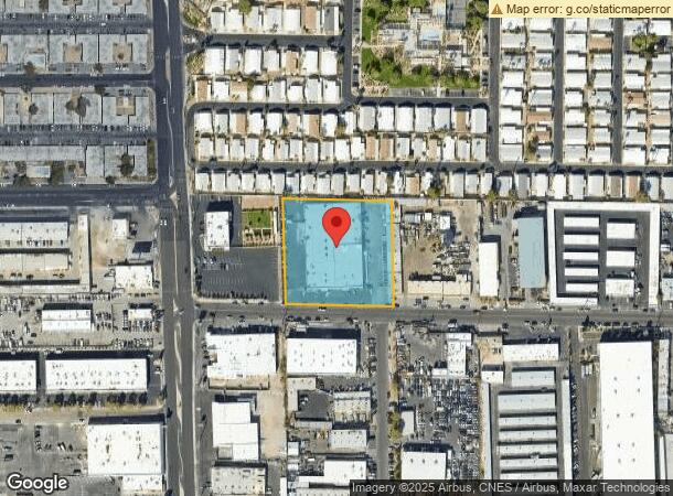  3744 Meade Ave, Las Vegas, NV Parcel Map