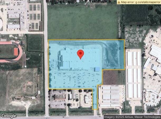  1420 E General Cavazos Blvd, Kingsville, TX Parcel Map