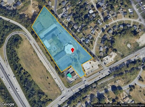  2143 N Broadway, Lexington, KY Parcel Map