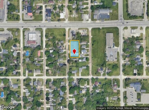 2035 Lambden Rd, Flint, MI Parcel Map
