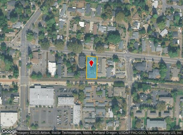  1112 E Main St, Hillsboro, OR Parcel Map