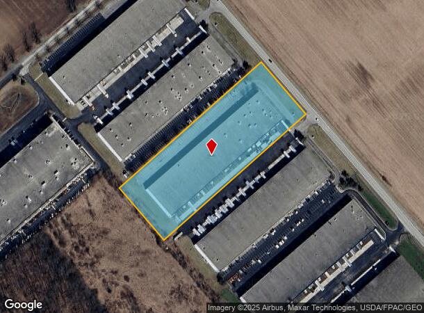  3418 Progress Way, Wilmington, OH Parcel Map