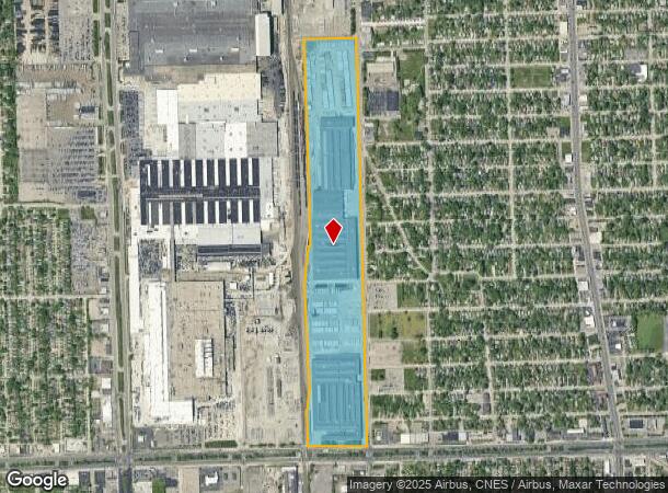 6565 E 8 Mile Rd, Warren, MI Parcel Map