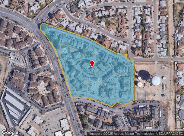  9353 Viscount Blvd, El Paso, TX Parcel Map