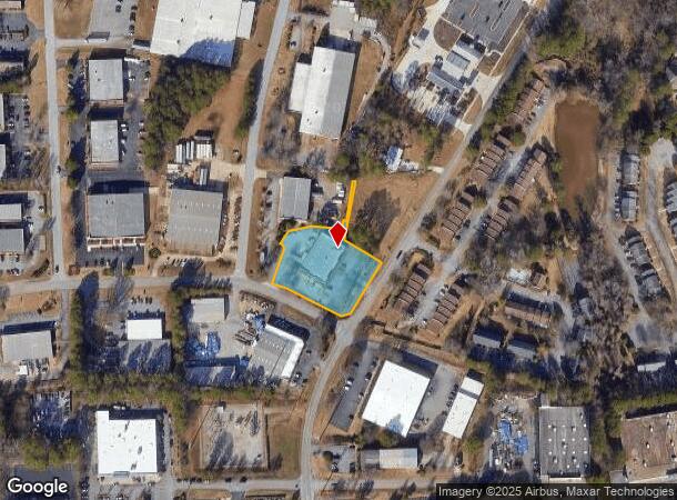205 Cleveland Ave, Athens, GA Parcel Map