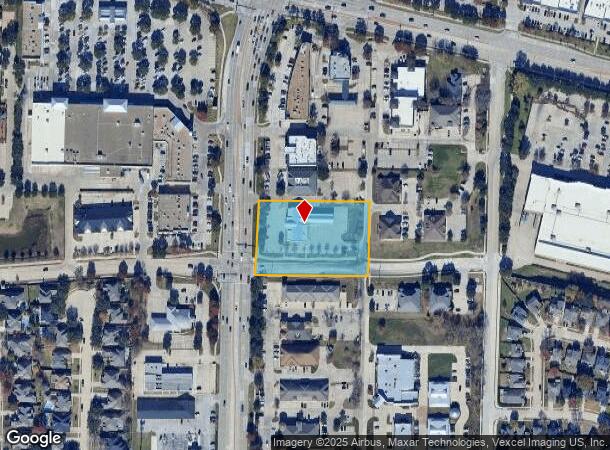  3548 Long Prairie Rd, Flower Mound, TX Parcel Map