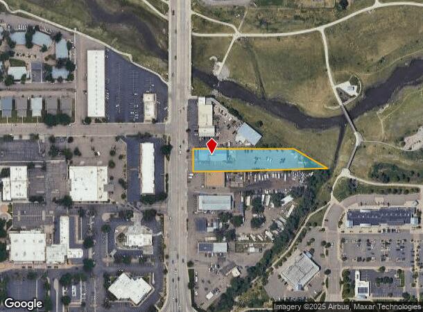  206 S Main St, Longmont, CO Parcel Map