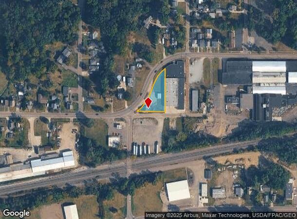  1166 W Ely St, Alliance, OH Parcel Map