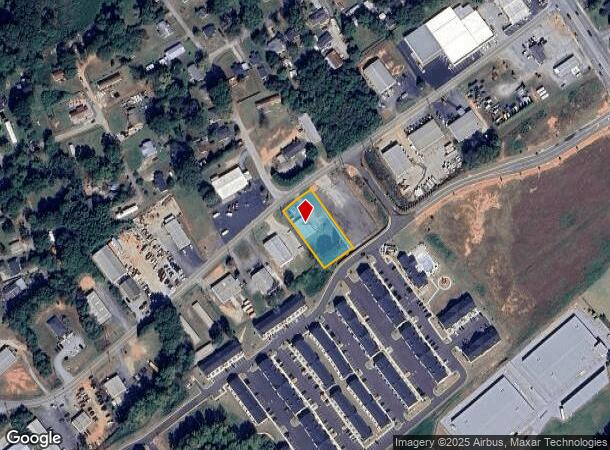  215 Giles Dr, Boiling Springs, SC Parcel Map