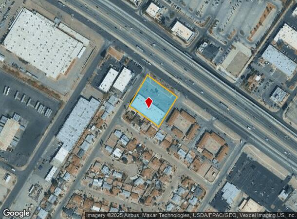  7230 Gateway Blvd E, El Paso, TX Parcel Map