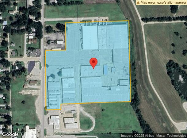  1515 N A St, Wellington, KS Parcel Map