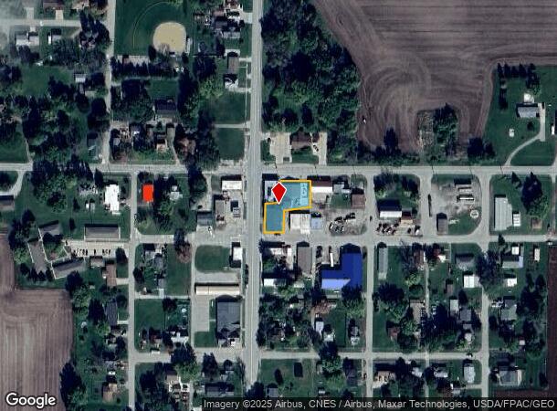 102 S Main St, Laurel, IA Parcel Map