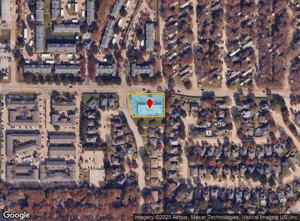 2701 Mustang Dr, Grapevine, TX Parcel Map