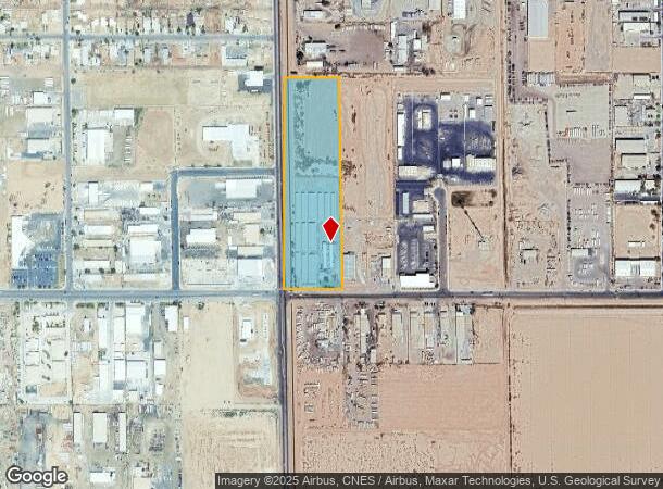 502 E Ross Ave, El Centro, CA Parcel Map