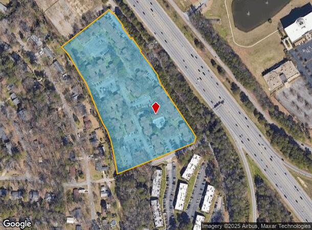 18 Berryhill Rd, Columbia, SC Parcel Map