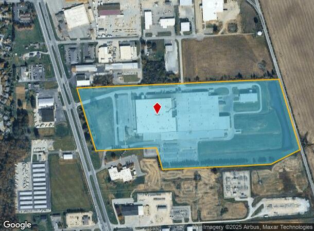 2625 N Morton St, Franklin, IN Parcel Map