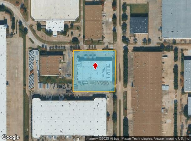 1175 Isuzu Pky, Grand Prairie, TX Parcel Map