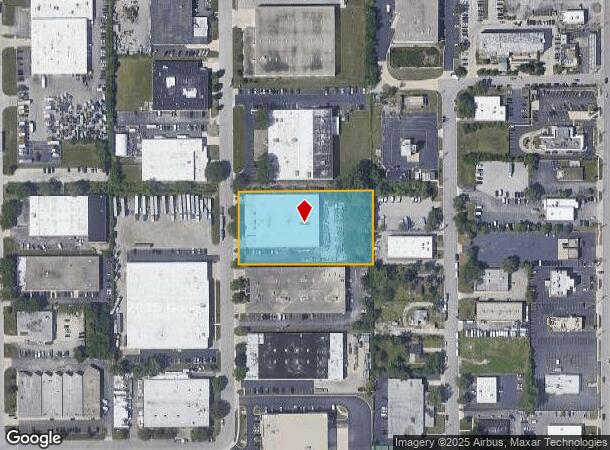 889 N Larch Ave, Elmhurst, IL Parcel Map