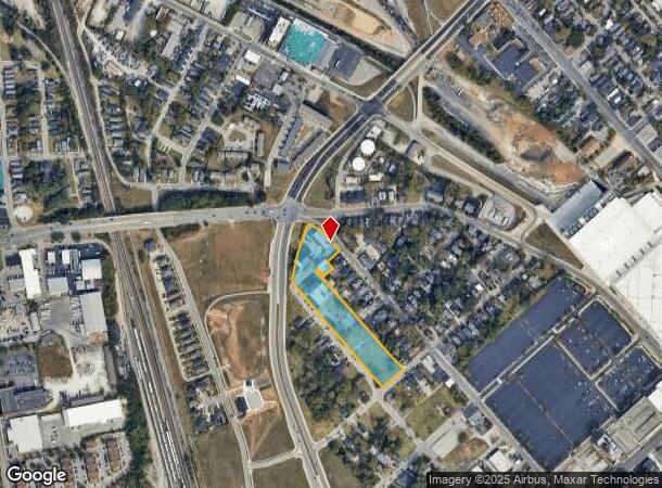  401 Cross St, Lexington, KY Parcel Map