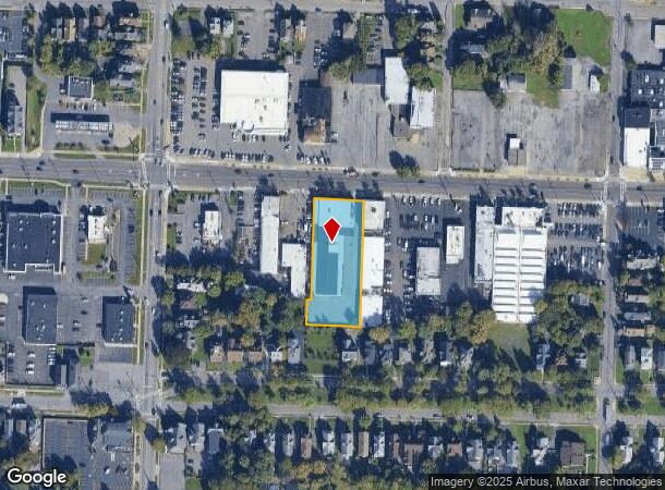  923 W Genesee St, Syracuse, NY Parcel Map