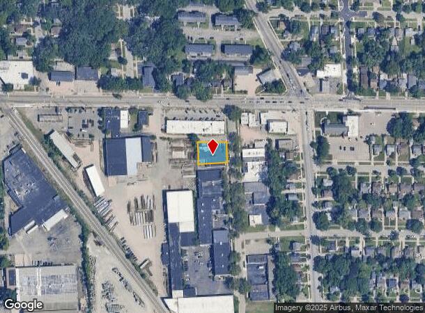  2017 Calvin Ave Se, Grand Rapids, MI Parcel Map