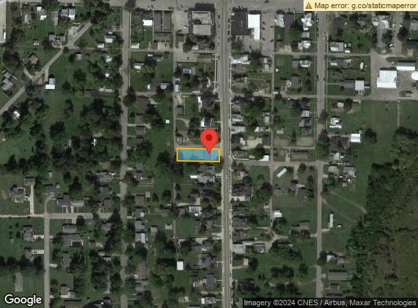  295 S Main St, Farmland, IN Parcel Map