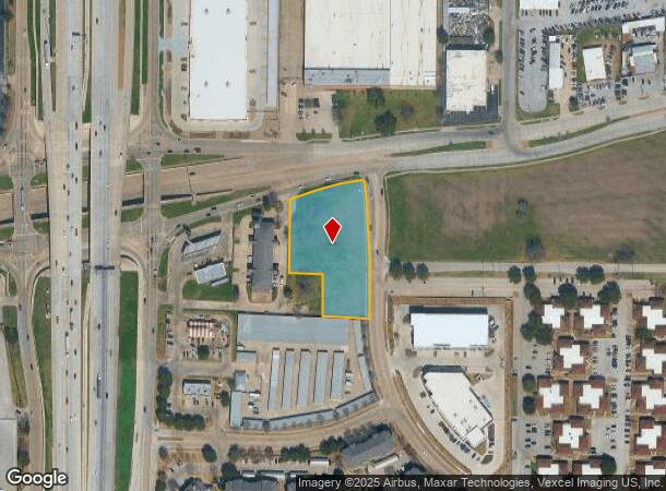 2760 E Abram St, Arlington, TX Parcel Map