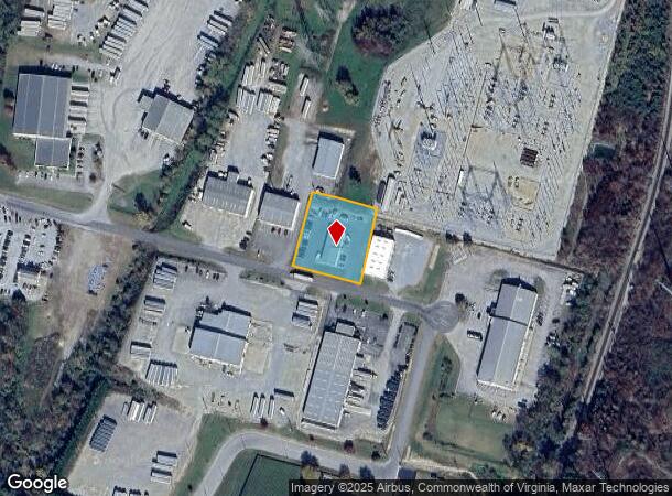  195 Simmons Dr, Cloverdale, VA Parcel Map