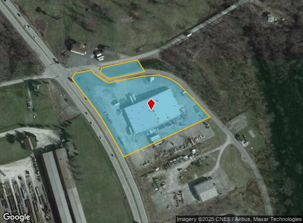  593 Industrial Park Rd, Smock, PA Parcel Map