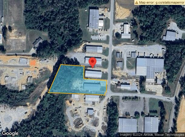  205 Jeanette Barrett Industrial Blvd, Wetumpka, AL Parcel Map