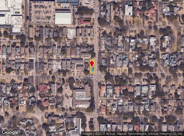  4100 University Blvd, Dallas, TX Parcel Map