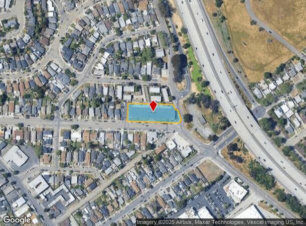 10410 Foothill Blvd, Oakland, CA Parcel Map