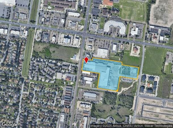  3900 N Mccoll Rd, Mcallen, TX Parcel Map