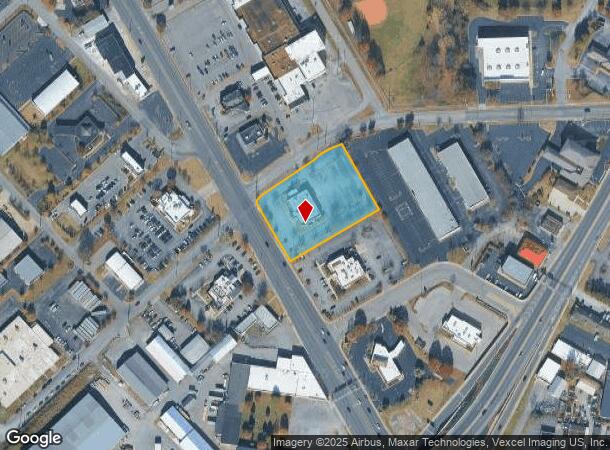  740 Nw Broad St, Murfreesboro, TN Parcel Map