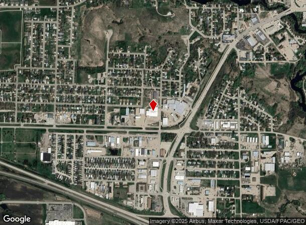  1620 8Th Ave Sw, Jamestown, ND Parcel Map