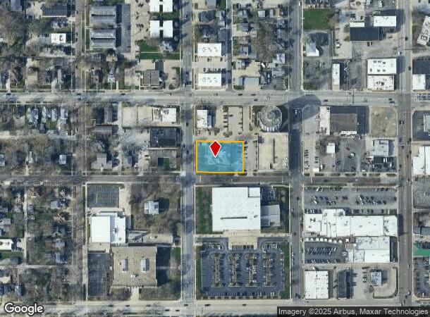 212 W Healey St, Champaign, IL Parcel Map