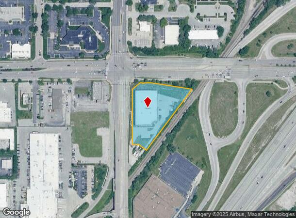 11925 Santa Fe Trail Dr, Lenexa, KS Parcel Map