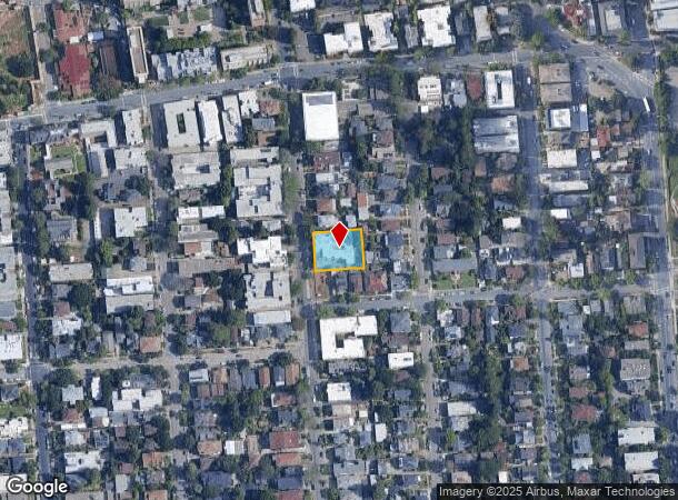 2539 College Ave, Berkeley, CA Parcel Map