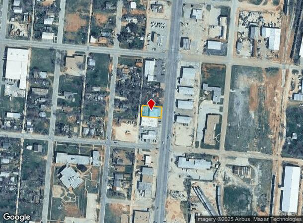  750 S Treadaway Blvd, Abilene, TX Parcel Map