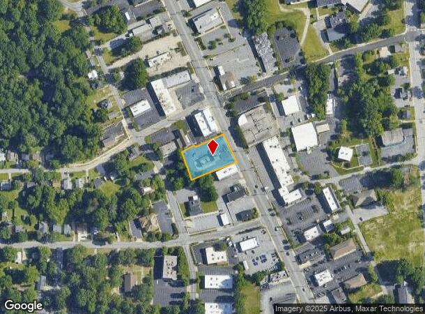  1621 N Main St, High Point, NC Parcel Map
