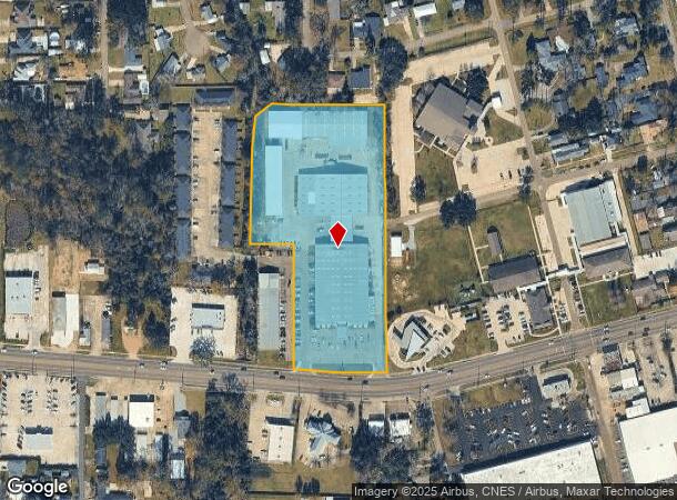 510 W Pine St, Ponchatoula, LA Parcel Map
