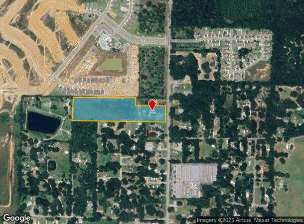 4709 Woodbine Rd, Milton, FL Parcel Map