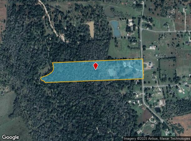 2007 Eagle Nest Acres Dr, Wallis, TX Parcel Map