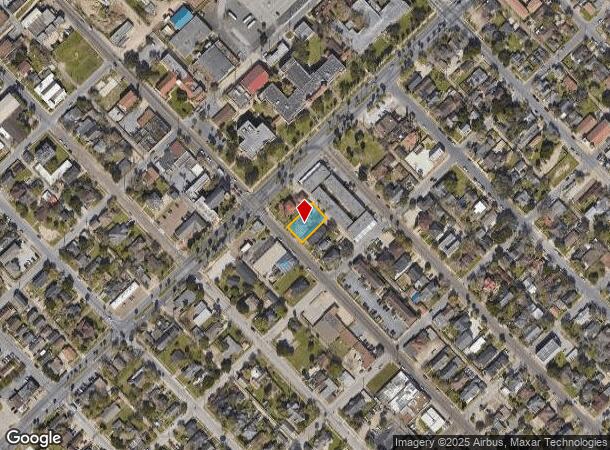 25 E Elizabeth St, Brownsville, TX Parcel Map