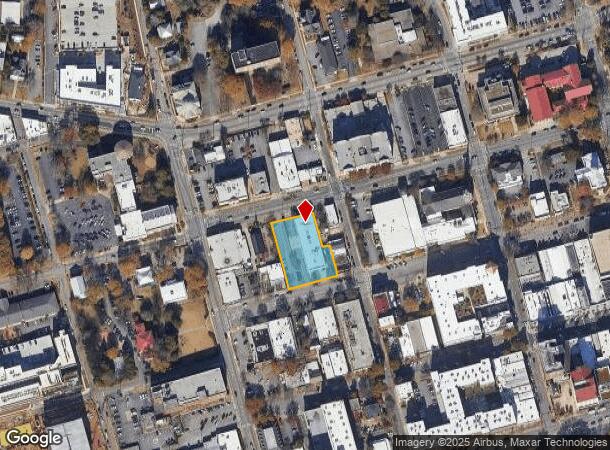  233 W Hancock Ave, Athens, GA Parcel Map