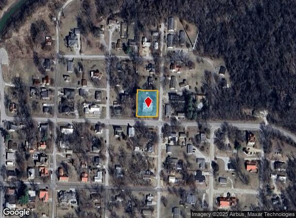  504 3Rd St, Rocheport, MO Parcel Map